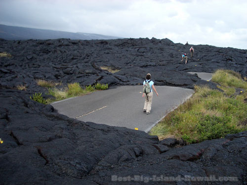 Hawaii Volcanoes Chain of Craters Road