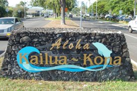 Kona Hawaii Kailua-Kona Aloha Sign