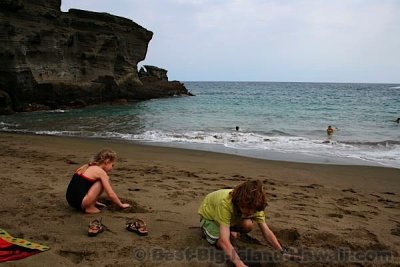 Green Sand Beach Big Island Hawaii