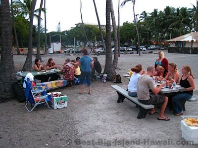 Kahaluu Beach Park Big Island Hawaii