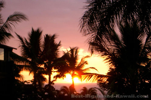 Hawaii Sunset Kona Big Island