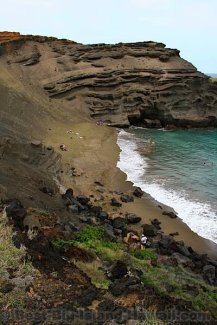 Green Sand Beach Big Island Hawaii