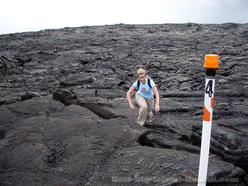 Lava Flow Hawaii Hike