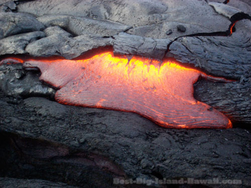 Lava Flow Hawaii Surface Lava