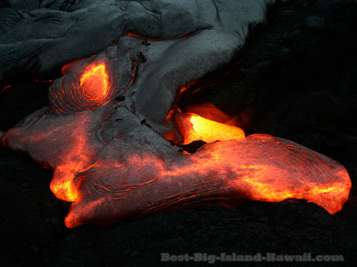 Lava Flow Hawaii Big Island
