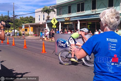 Ironman Kona Bike Turnaround Hawi