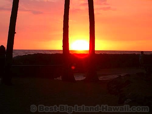 Kahaluu Beach Park Big Island Hawaii